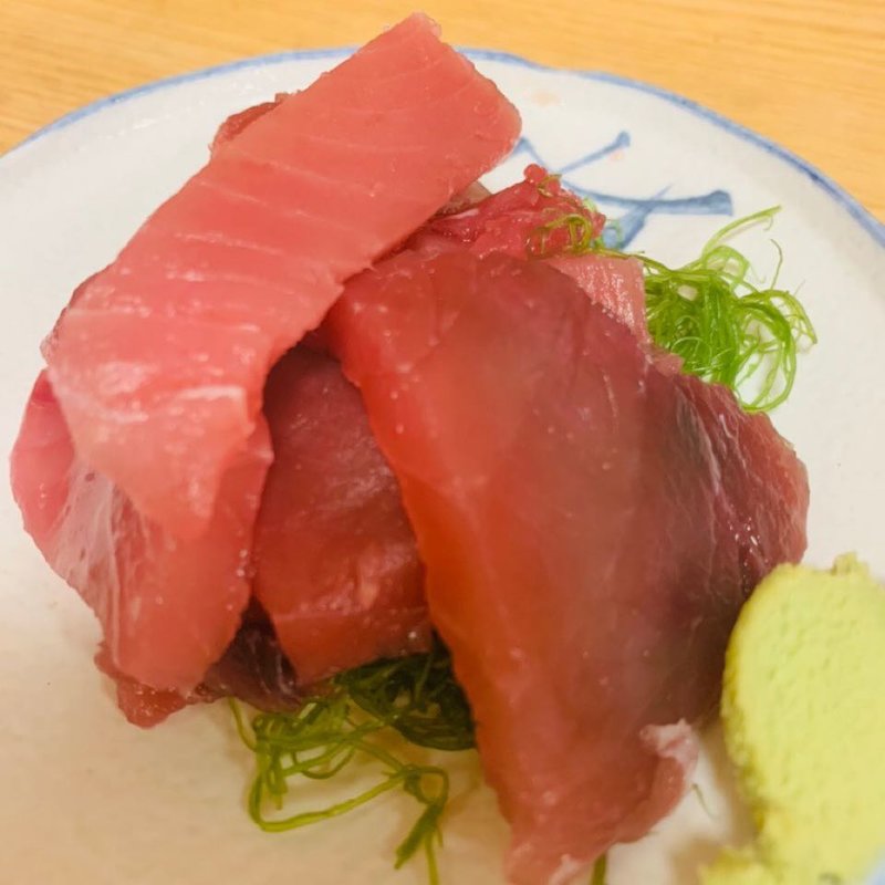 まぐろぶつ(はやふね食堂)