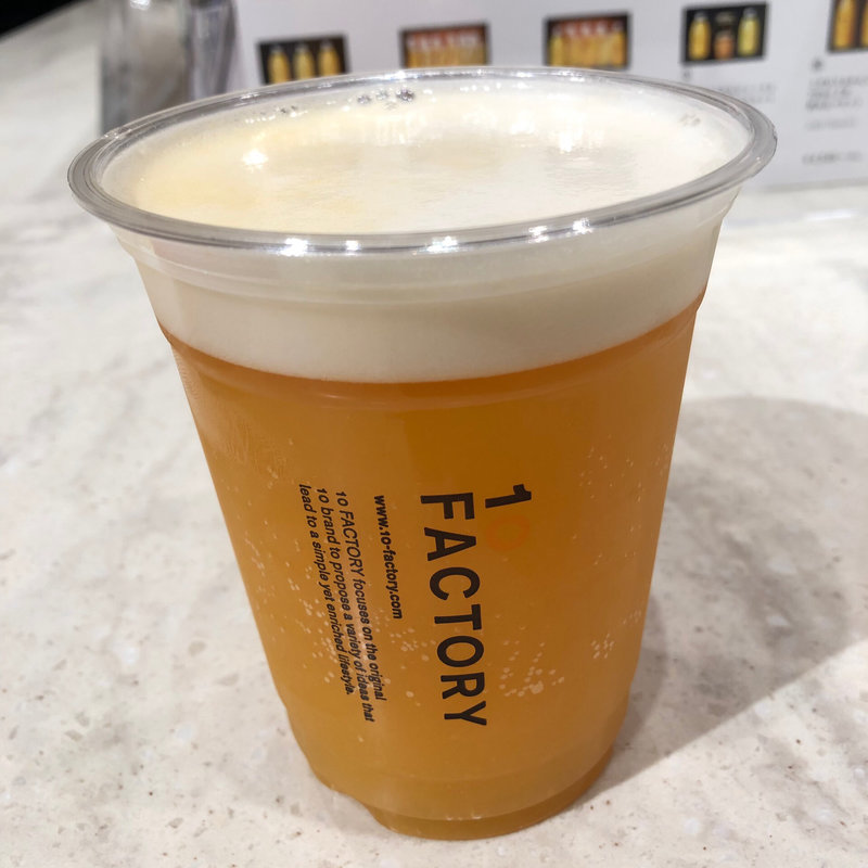 みかんビール(10FACTORY 銀座店)