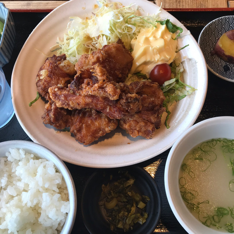 からあげ定食(テムジン 大阪うめきた店)