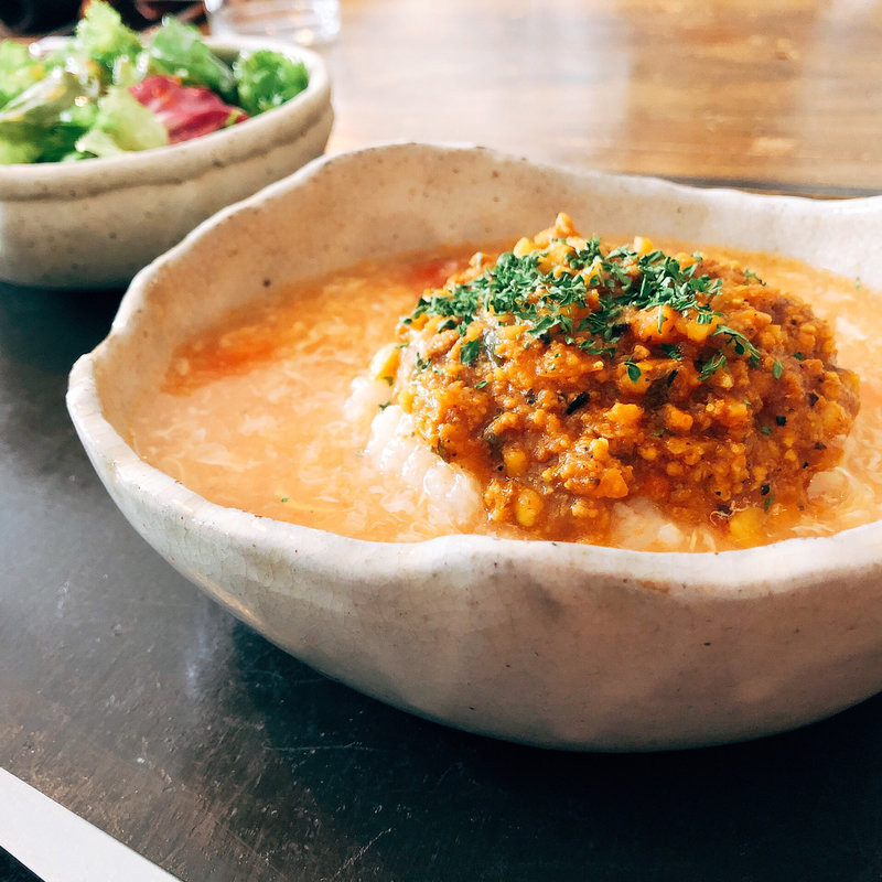 キーマカレー茶漬け(cafe spile)