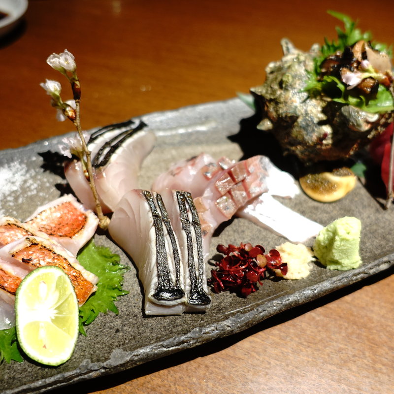 お刺身盛り合わせ(山海倶楽部 西田辺本店)