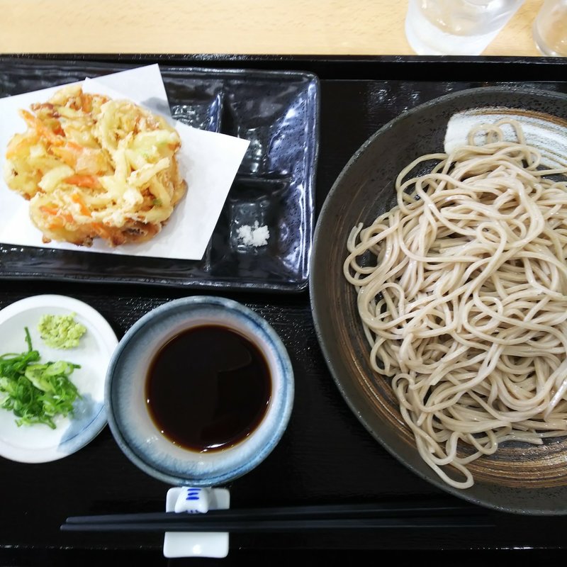 かき揚げそば  冷(亮月 )
