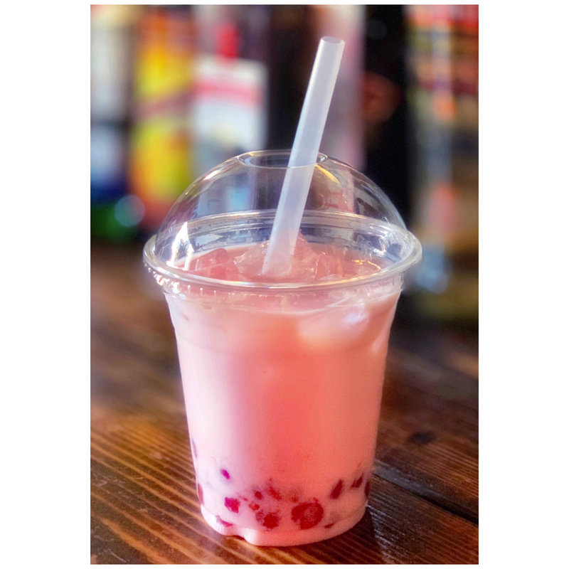 タピオカミルク（イチゴ）(月と昴 )