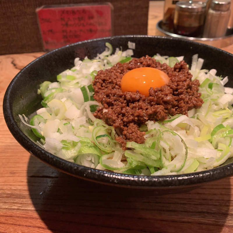 汁なし坦々麺(麻布麺房どらいち)