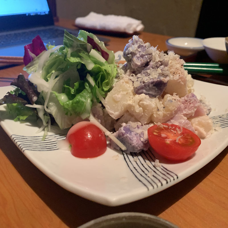 炙りベーコンのポテトサラダ(渋谷きいろ)