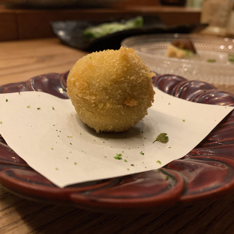 カニみそクリームコロッケ(うきぐさ )