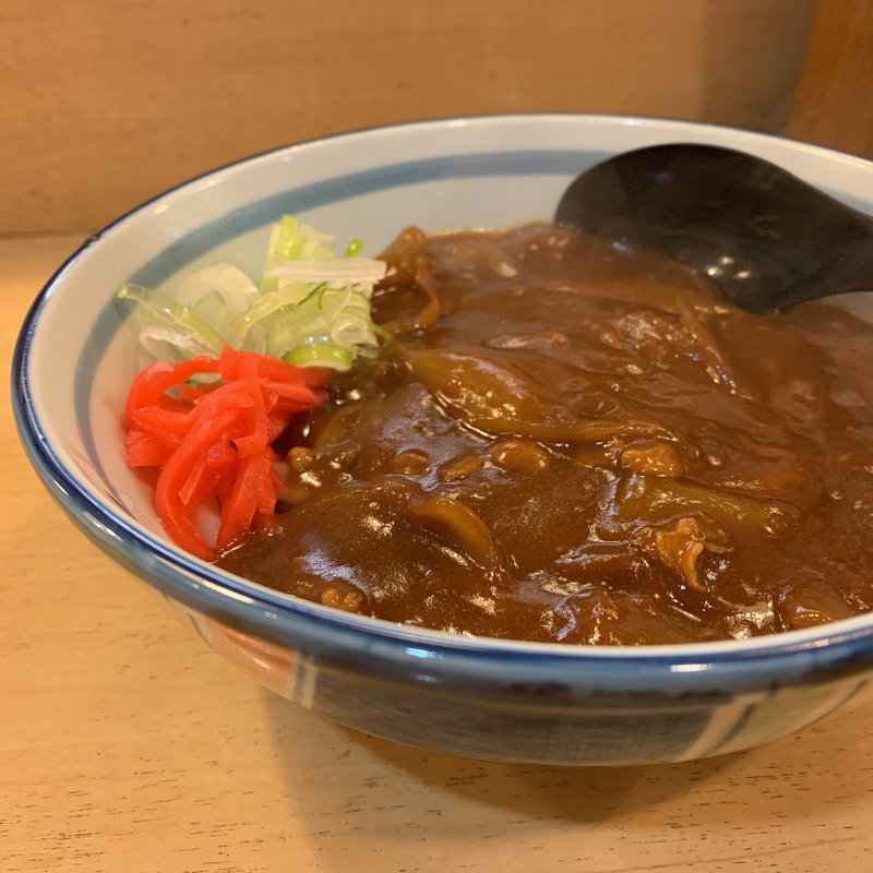 カレーうどん(百万石うどん近江町店)