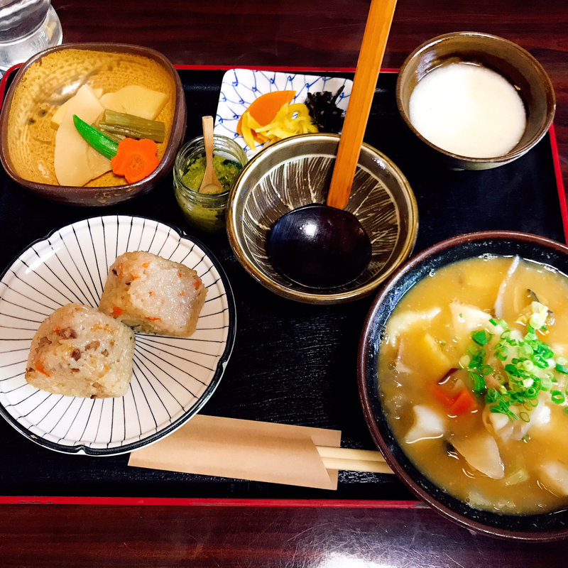 団子汁セット(庄屋 )