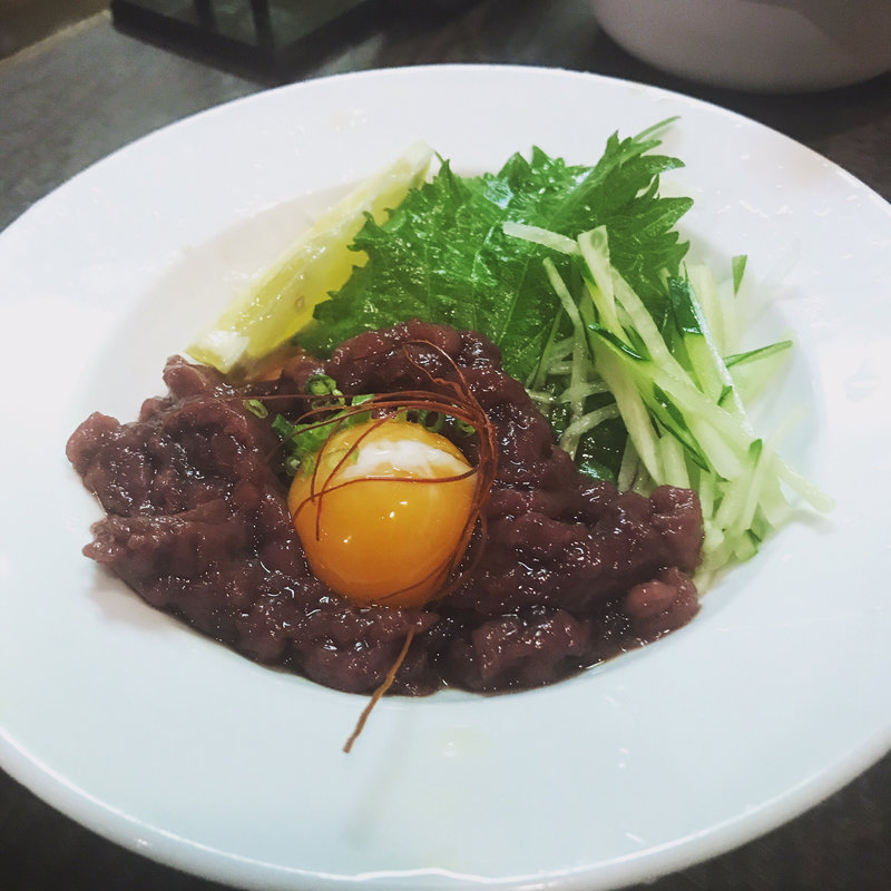 桜ユッケ(焼肉せんりゅう 綾瀬駅前店 )