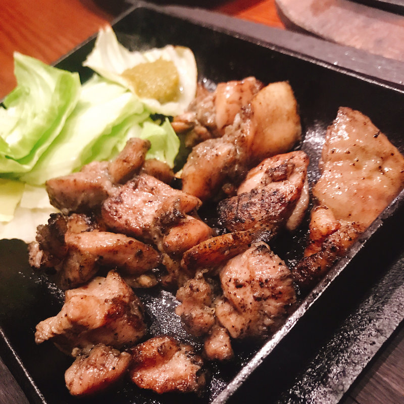 日向鶏の炭火焼(黒木屋宮崎総本家橘通西 )