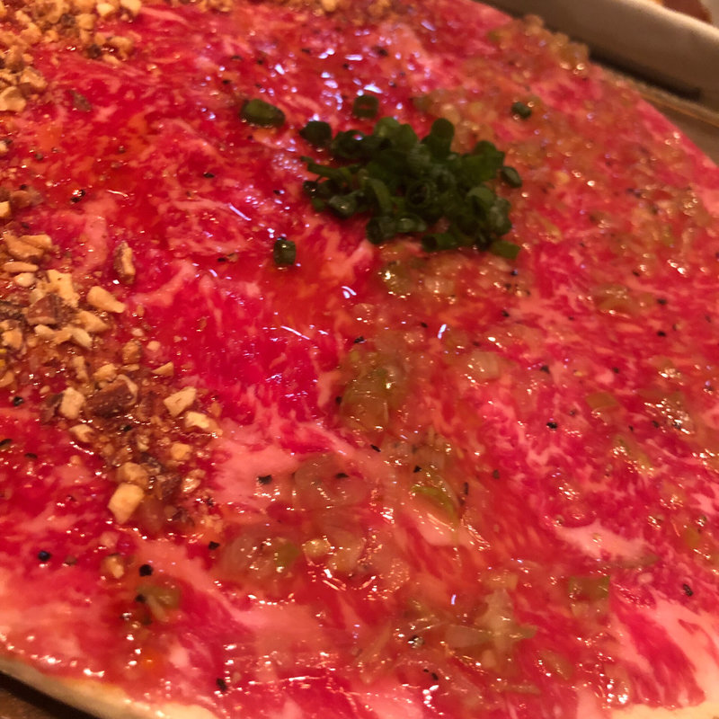 ユッケ(代官山焼肉kintan)