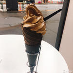 BITTER COFFEE SOFT SERVE(Mercedes me Tokyo / DOWNSTAIRS COFFEE)