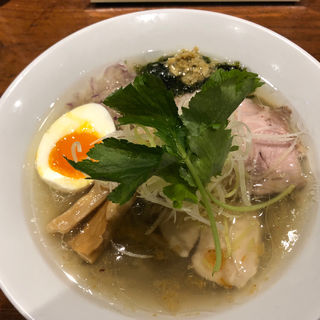 鶏中華そば クラム(麺酒 一照庵)