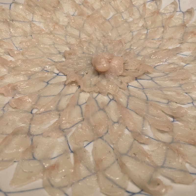 てっさ(ふぐコース )(やどかり じなん坊 （やどかり じなんぼう）)