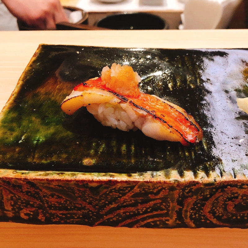 金目鯛の握り(匠鮨おわな)