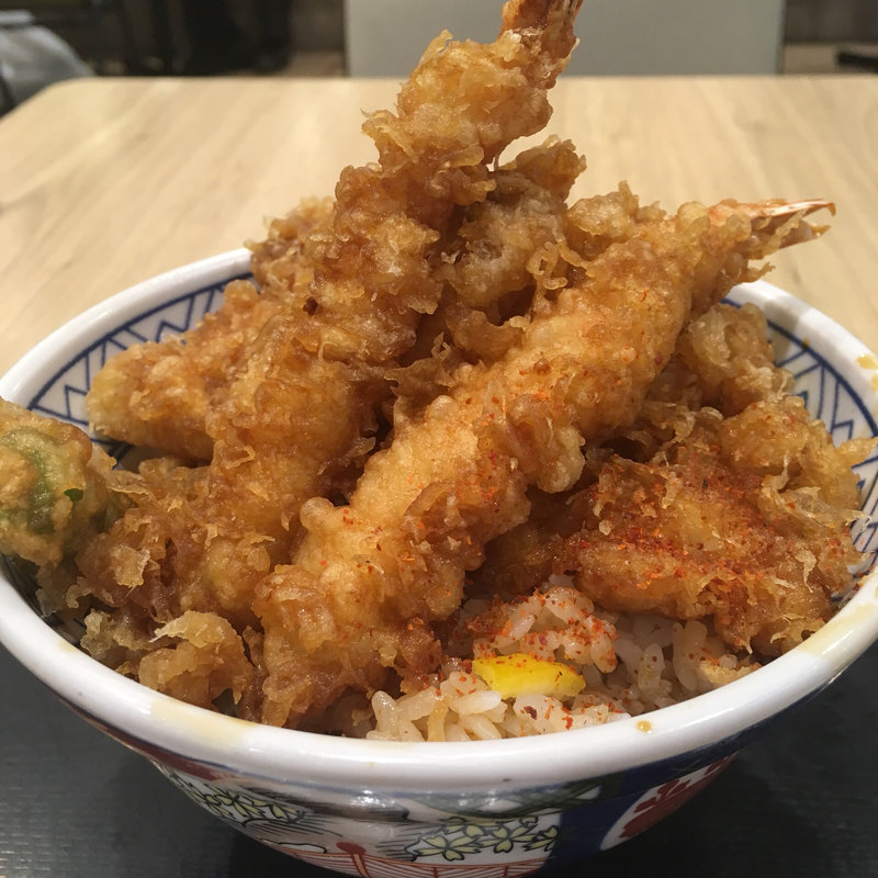 上天丼(日本橋 天丼 金子半之助 ラゾーナ川崎店)