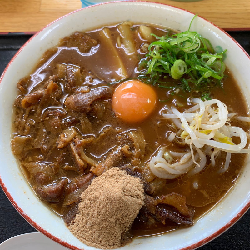 肉玉子入り小、鰹(中華そば　やまきょう )