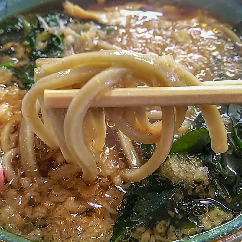 たぬきそば（田舎）(手打ちそば処 叶庵)