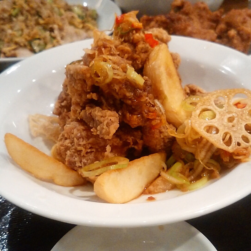 油淋鶏セット(万豚記 札幌店)