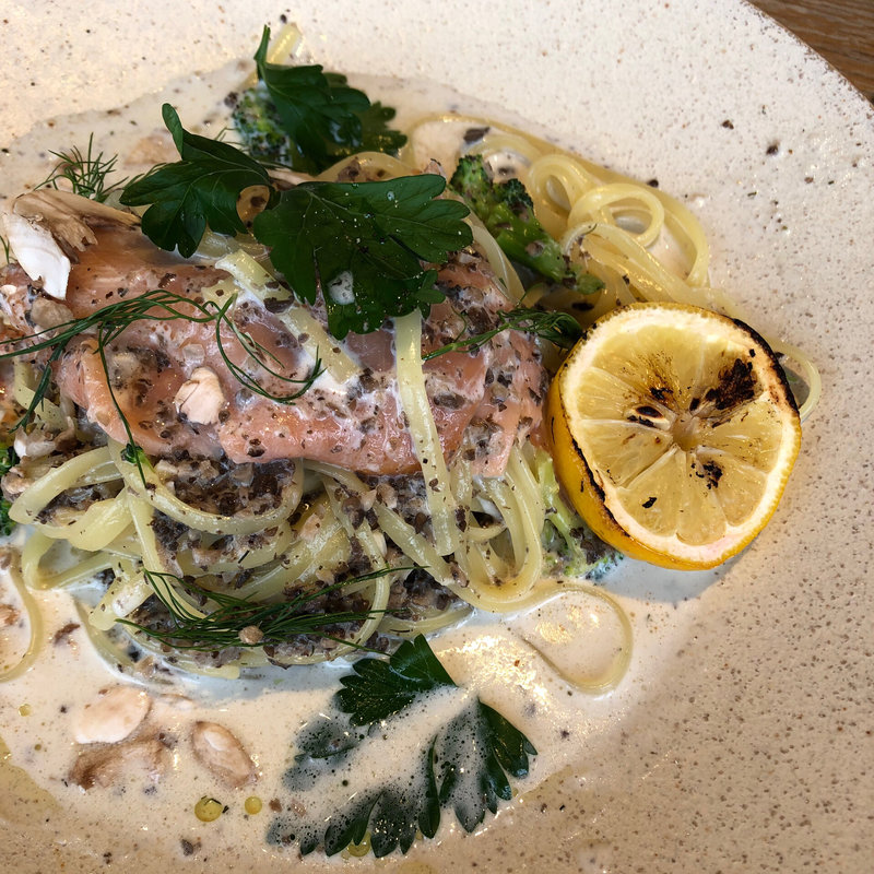 クリームパスタ(LATTE GRAPHIC 海老名)