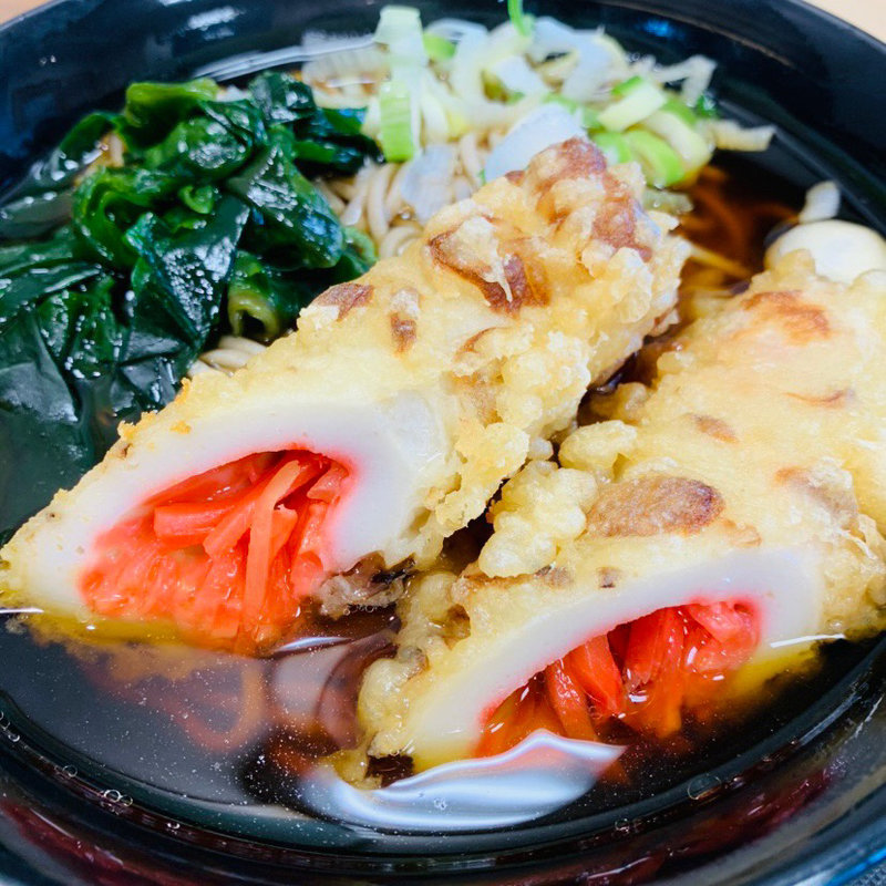 紅生姜ちくわ天そば(名代 富士そば 鶯谷店 )