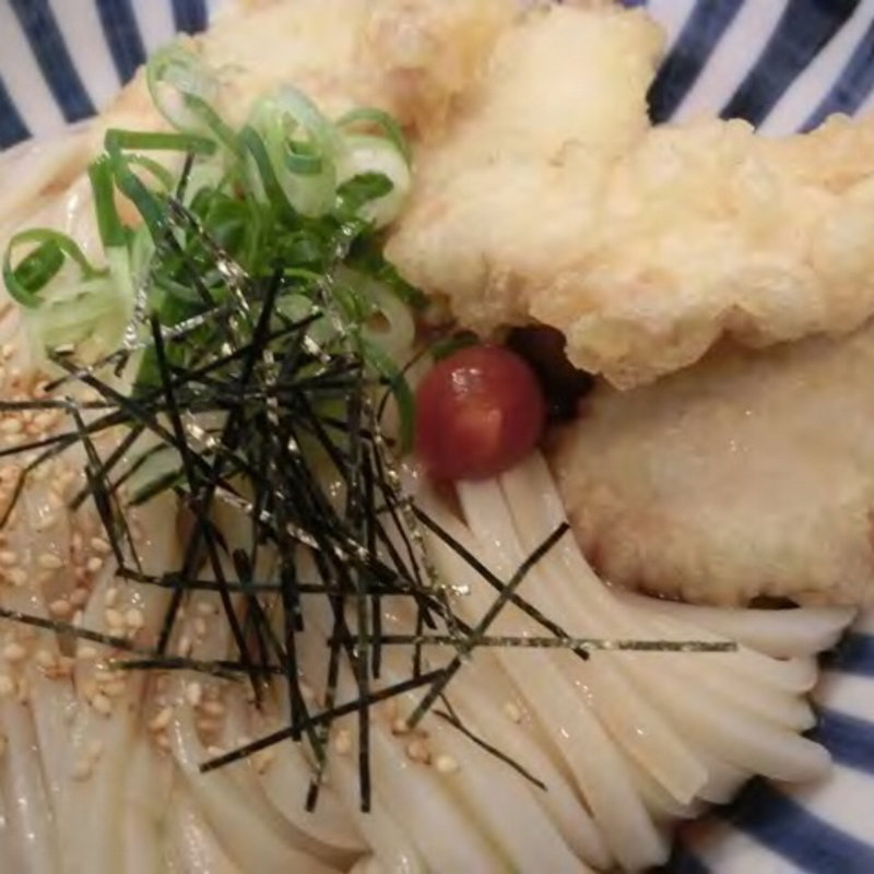 かしわ天ぶっかけ(讃式)