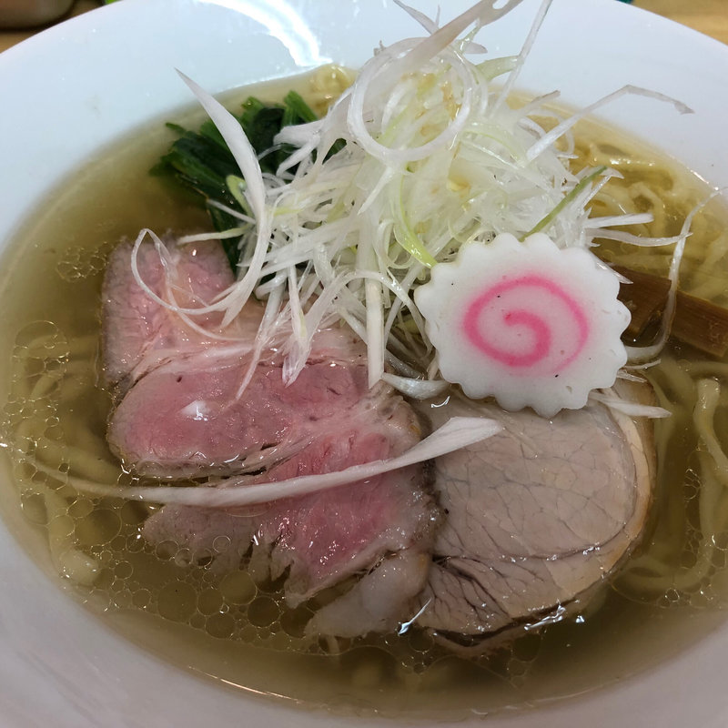 塩ラーメン(らぁ麺 はんにゃ)