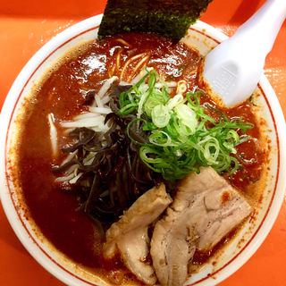 スタミナ赤ラーメン 辛さ10倍(二代目 けんのすけ  （【旧店名】けんのすけ 本店）)