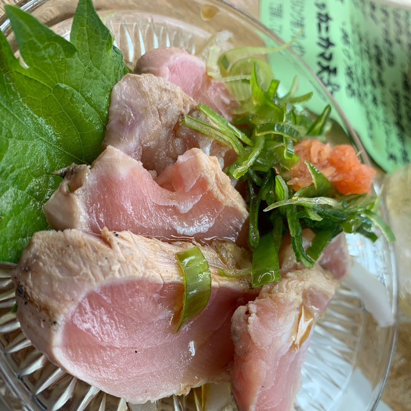 脳天タタキポン酢(魚庭 本店)