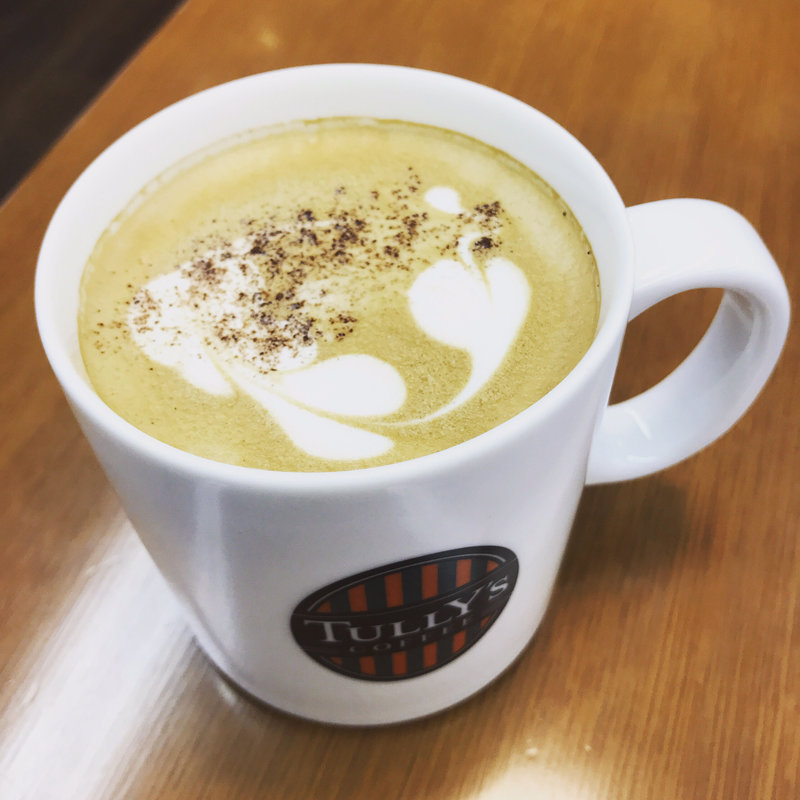 ミルキーフラットホワイト(タリーズコーヒー 綾瀬駅前店)