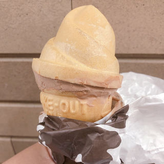 ソフトクリーム （ チョコレート ）(くるみや 明石駅店 )