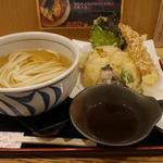 ひやかけの天ぷらセット