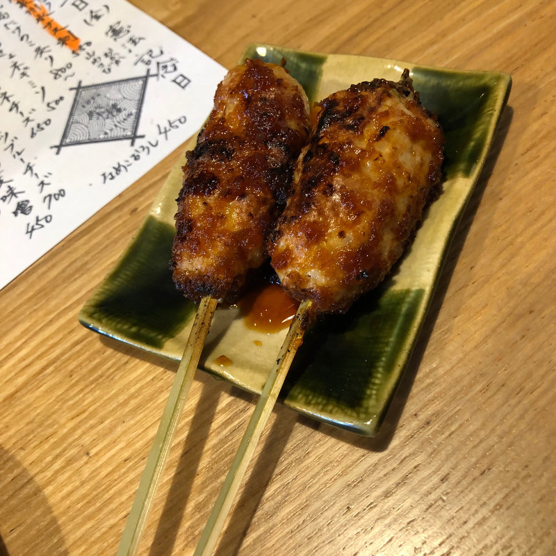 つくね(紫檀 手打ち蕎麦と焼き鳥)