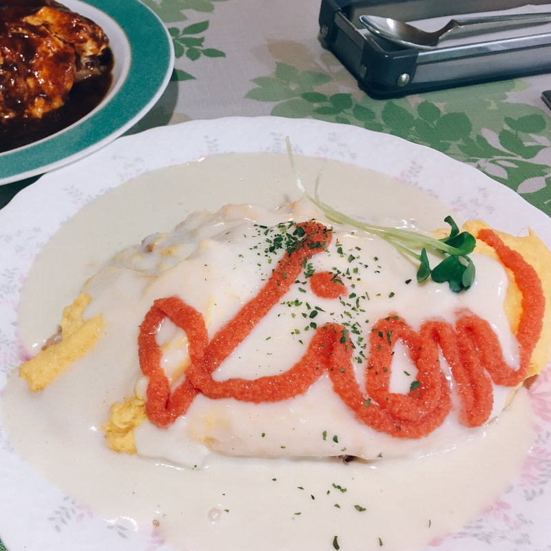 明太子オムライス(カフェテラス ライオン )