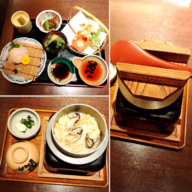 天然穴子づくし定食(釜飯酔心 本店 )