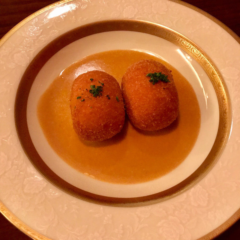 カニクリームコロッケ(ビストロ グルトン)