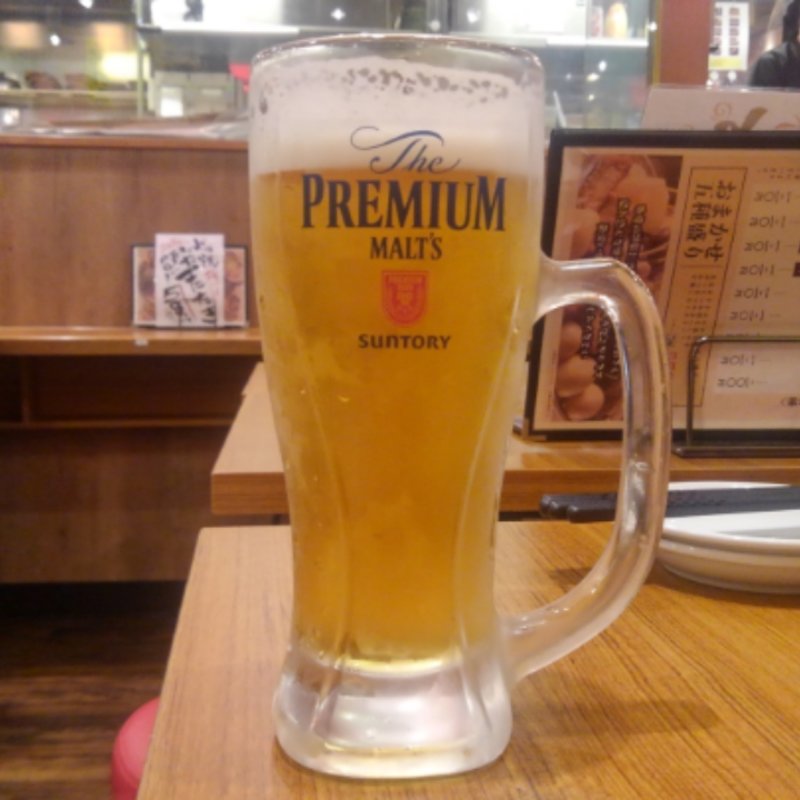 ビール(銀だこ大衆酒場 上野店)
