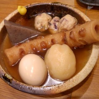 おでん盛り合わせ(銀だこ大衆酒場 上野店)