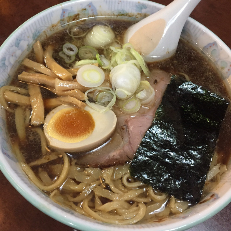 こってり正油ラーメン(桐生宿 )