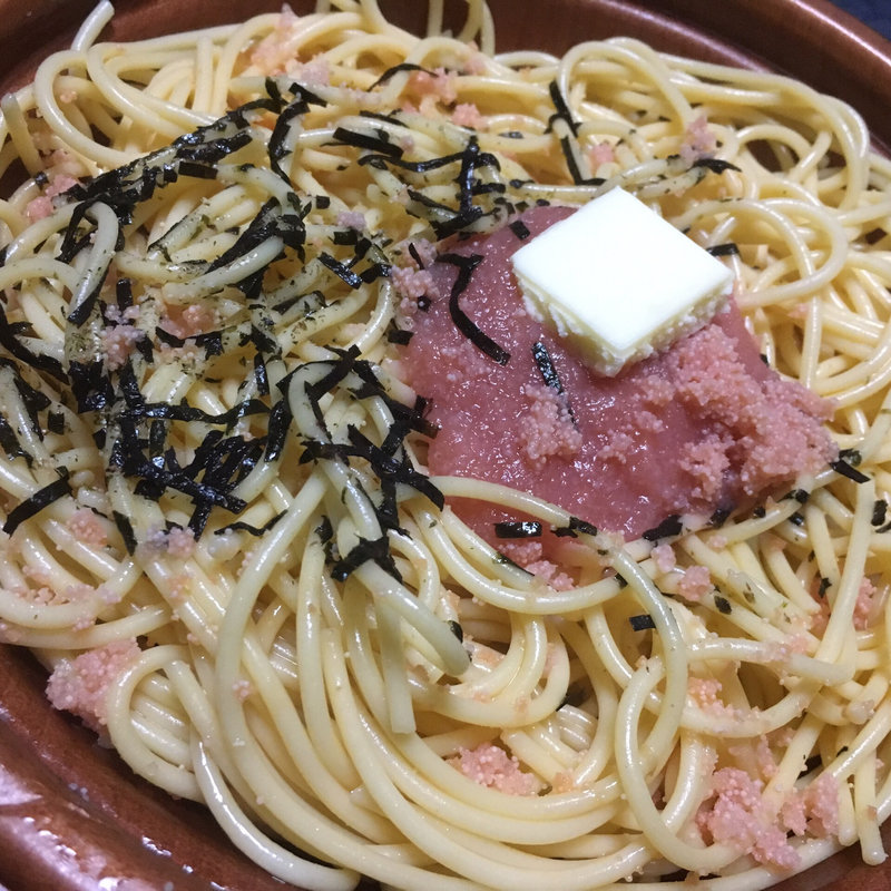 北海道産たらこのパスタ(ローソン 札幌南５条市電通店)