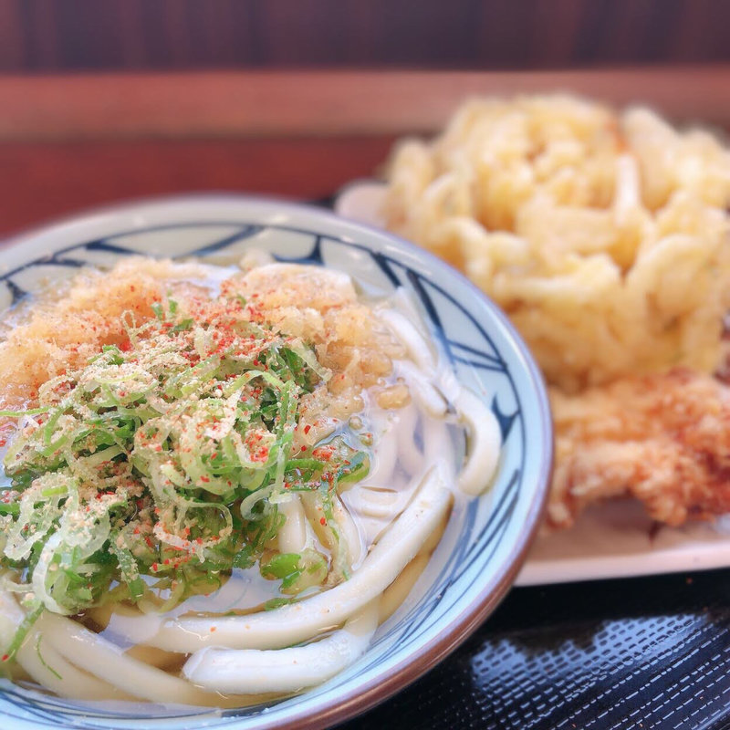 かけうどん(丸亀製麺札幌石山)