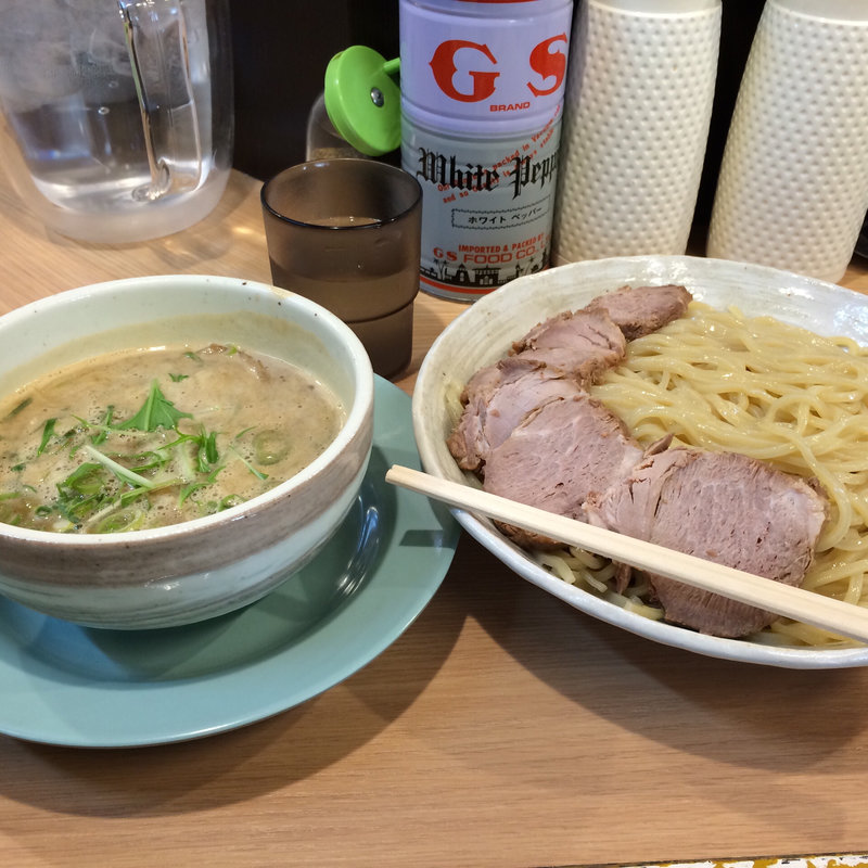 鶏豚骨つけめん(布施 細見商店 )