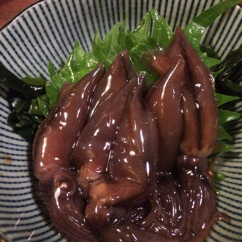 ホタルイカの沖漬け(とり屋 )