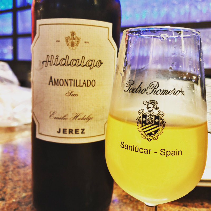 シェリー酒(スペインクラブ茅ヶ崎)