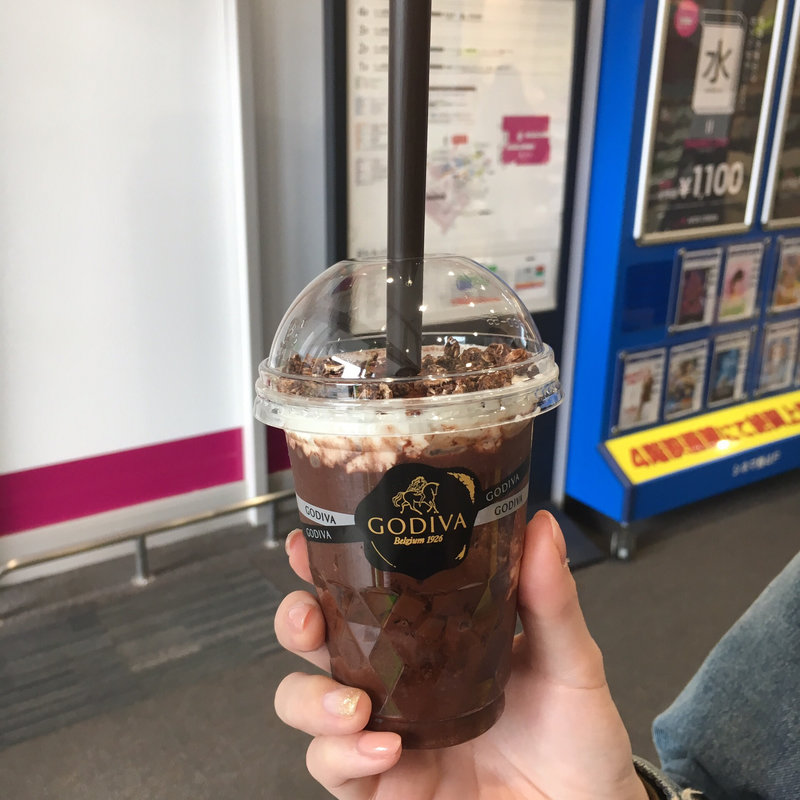 ⾷べる？！ショコリキサー 〜ダークチョコレート72%〜(ゴディバ イオンモール大日)