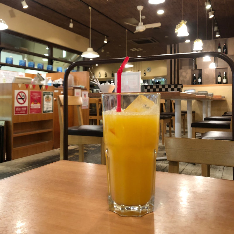オレンジジュース(壁の穴 フレスト香里園店)
