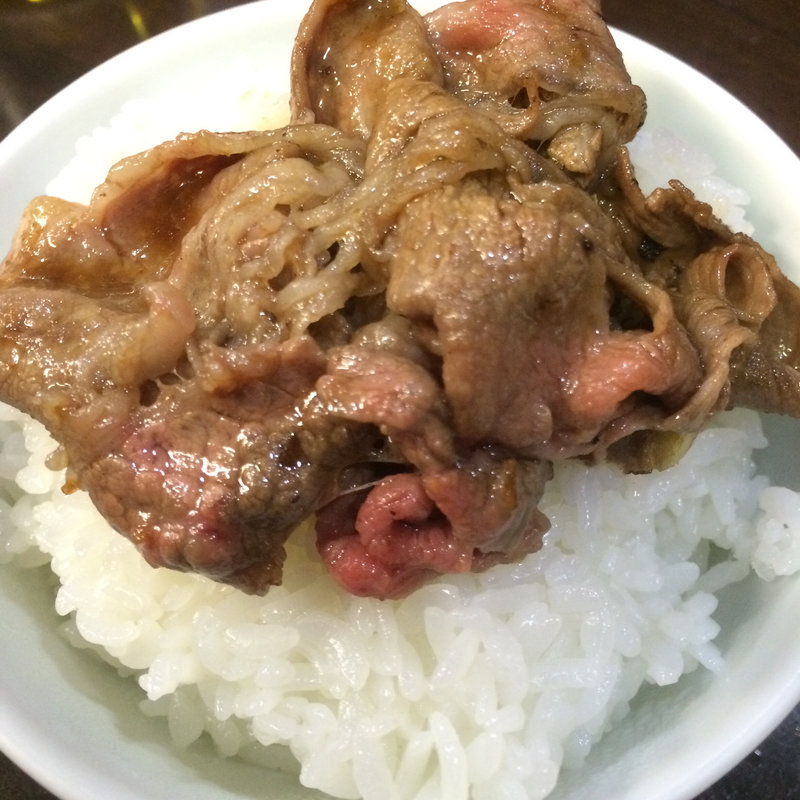 〆(肉鍋料理店 かがやき)