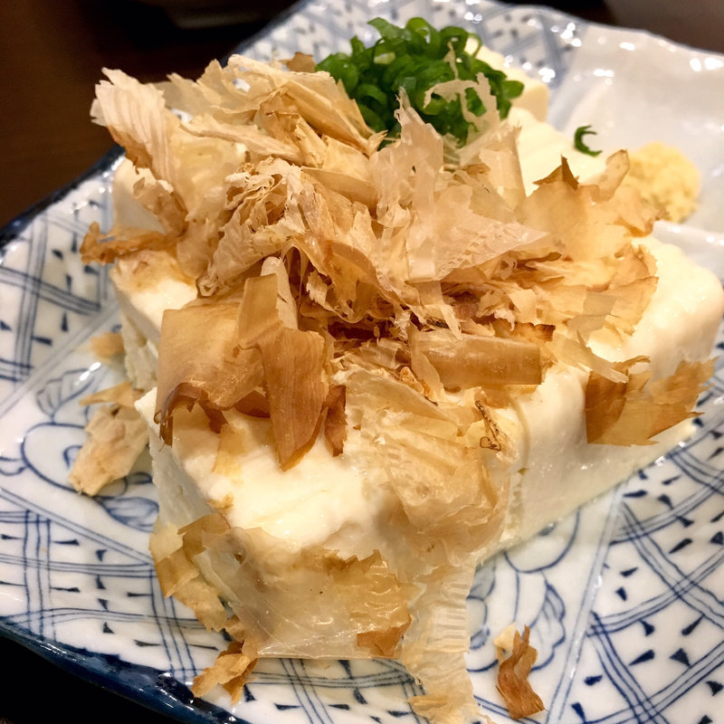 冷奴(炭火 串焼きボンちゃん)