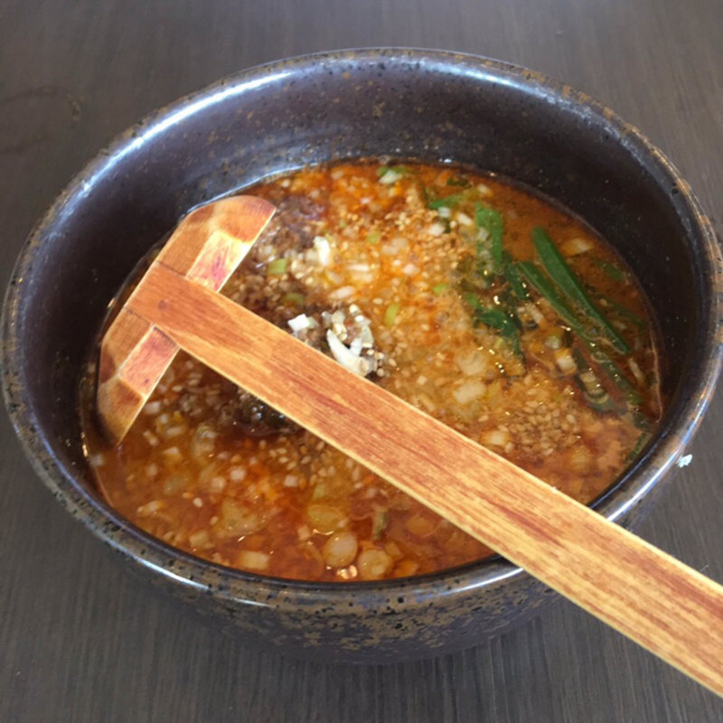 特製四川風温製坦麺(湾岸食堂 本店)