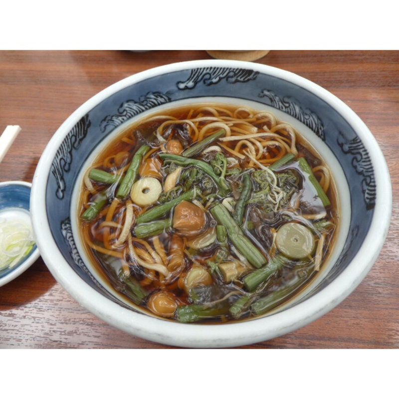 山菜そば(玉乃屋)